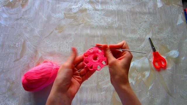 Вязаная подставка под горячее / Knit a simple croch смотреть онлайн