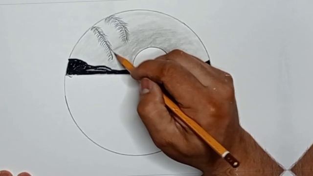 How to draw landscapes / Как нарисовать пейзажи! смотреть онлайн