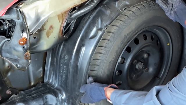 Как покрасить металлическое крыло без краскопульта в