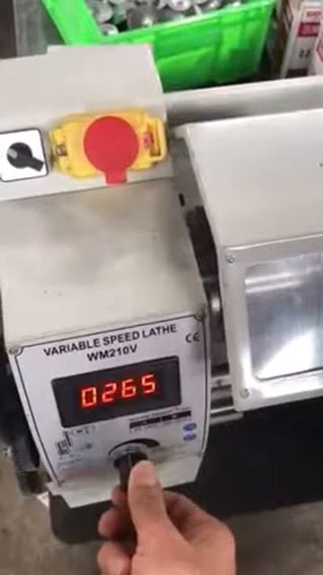 Новая модель WM210V, токарный станок для металла, метриче смотреть онлайн