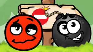 КРАСНЫЙ ШАРИК против ЧЁРНОГО ШАРА ЧАСТЬ#3 Мультик ИГРА Red Ball на канале Мистер Игрушкин
