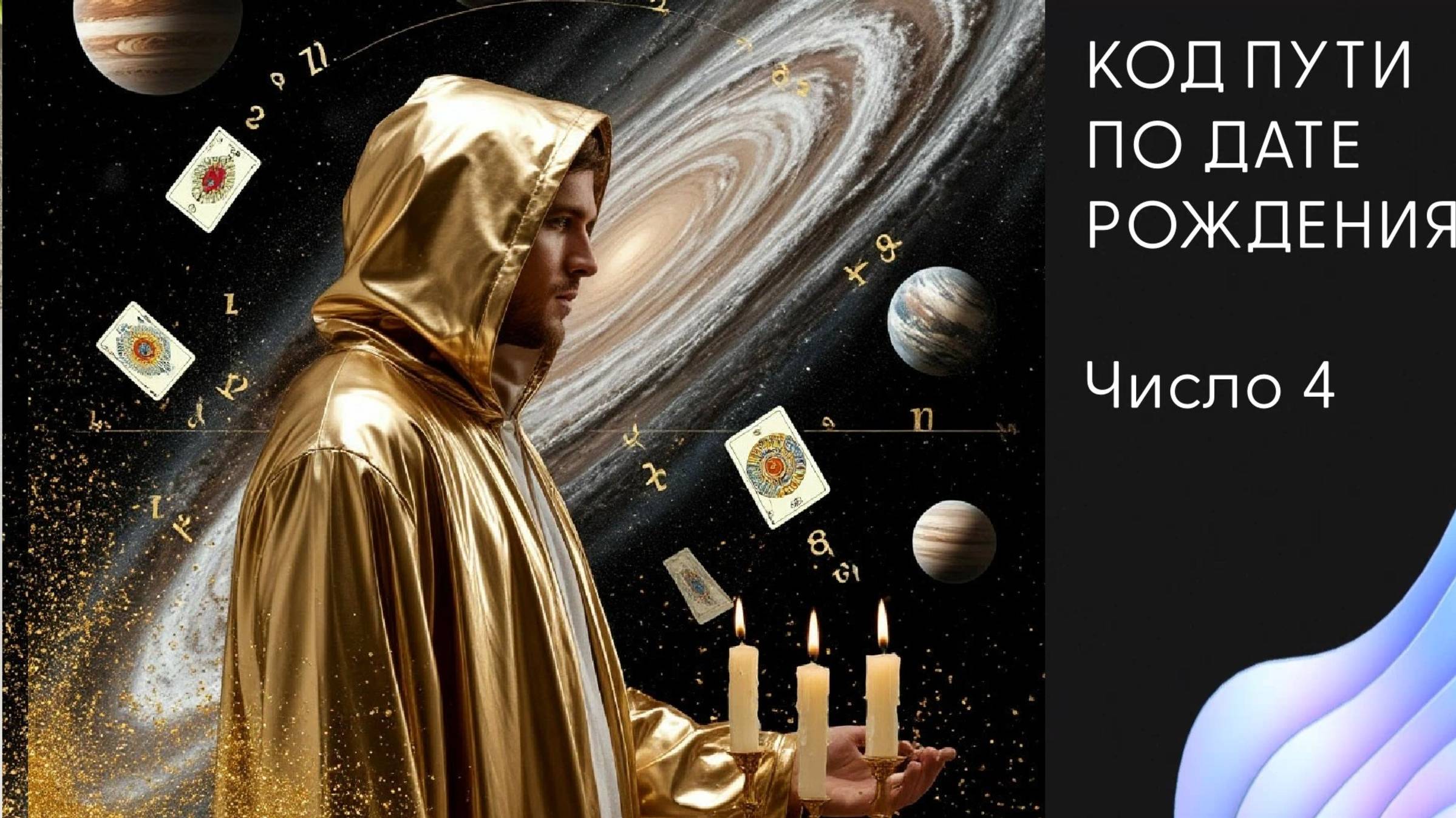 КОД ПУТИ ПО ДАТЕ РОЖДЕНИЯ ✨ ЦИФРА 4 ✨ ЦИФРОВАЯ ПСИХОЛОГИЯ