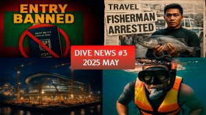 Мальдивы закрыты для израильтян, охотник в наручниках, а Таиланд устраивает чистку! #дайвинг