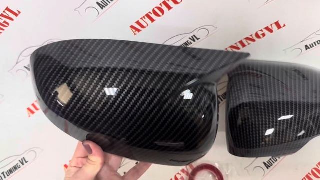 Накладки на зеркала (уши) в стиле BMW на Toyota WISH 20 смотреть онлайн