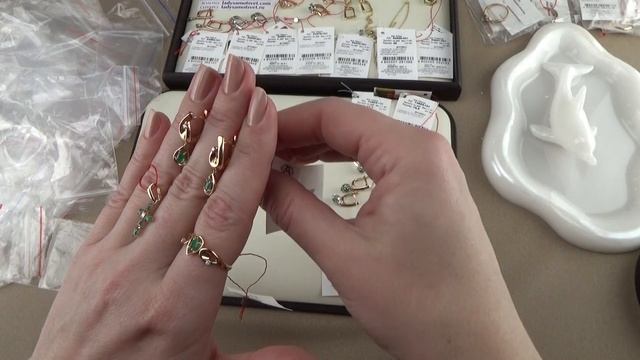 💚ИЗУМРУДЫ в золоте💚Костромской ювелирный завод АЛЬ смотреть онлайн