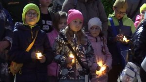 В память о тех, кто подарил стране Победу, светловцы зажгли «Свечу памяти»