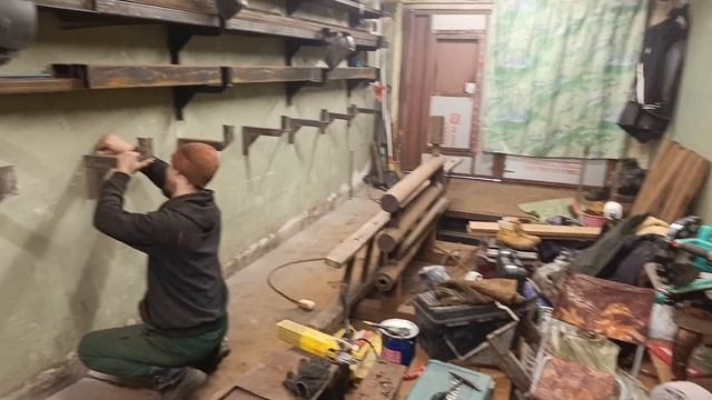 Консольные полки для складирования металлопроката. смотреть онлайн