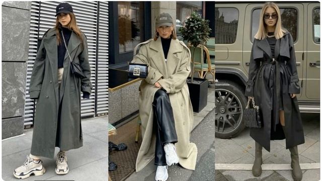 КАК СТИЛЬНО НОСИТЬ ТРЕНЧ ВЕСНОЙ 2024💖 МОДНЫЙ STREET STYLE смотреть онлайн
