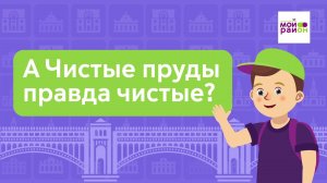 Дети спрашивают: «А Чистые пруды правда чистые?»