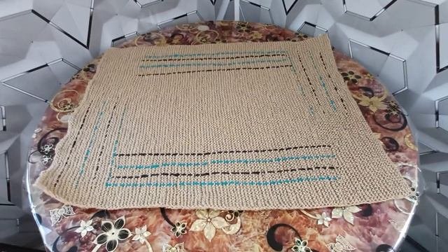 DIY. Придверный коврик из джута