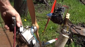 Конверсия  бензомотора для авиамодели ,,Росинка МК-1,,