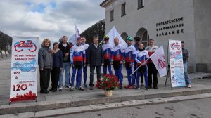 Велопробег "Две Победы". Старт из Санкт-Петербурга.