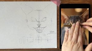 Как мерить карандашом? С натуры и с фотографии любые о?