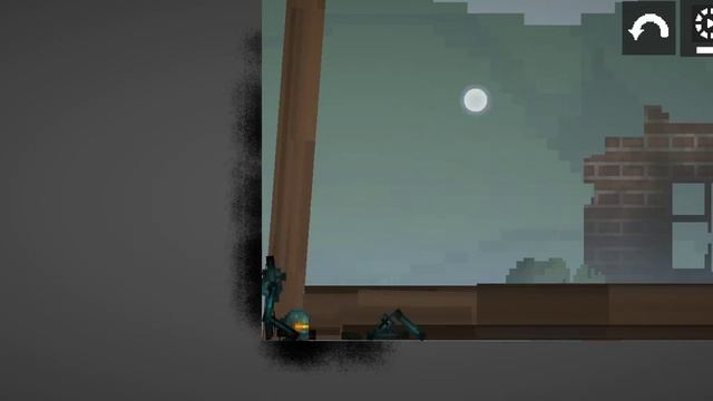 Сбрасываем ящик с высоты 51,25 клеток | Melon sandbox смотреть онлайн