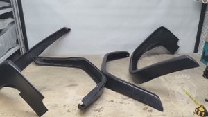 Расширители арок Mercedes w463 AMG