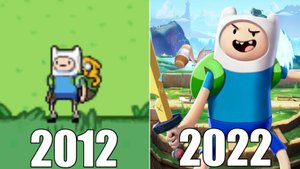 Эволюция игр по Времени Приключений (2012-2022)