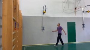 Тренажер для отработки нападающего удара в волейболе