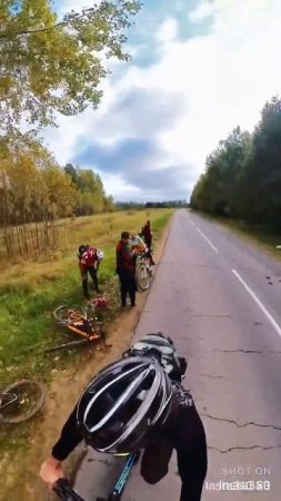 Краткий обзор  велопутешествия. #велосипедах #велопутешествие #insta360 #insta360x3
