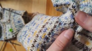 Как рассчитать начало вязания мыска, подъём питель от