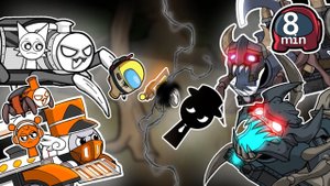 СПРУНКИ Sprunki мультфильм - СПРУНКЕ ПРОТИВ ПАРОВОЗИК ТОМАС