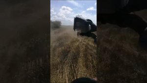 Циклонный фильтр на комбайне в деле💪💪💪Спешите зак?