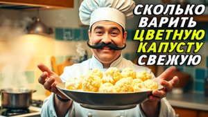 Сколько варить цветную капусту свежую