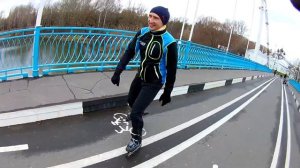 Тренировка на роликовых коньках