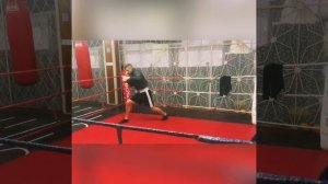 Тренировка по боксу бой с тенью Михаил Смирнов