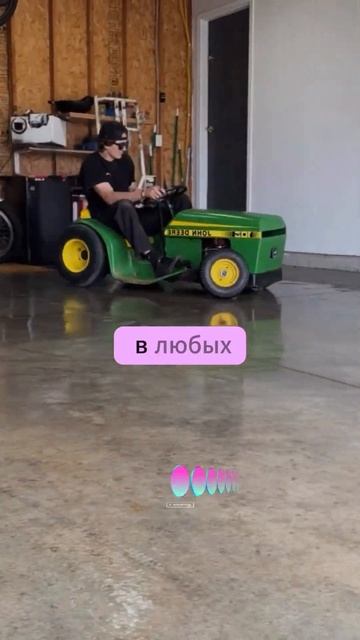 Газонокосилка превращается в гоночный карт Lawn Mower Turned