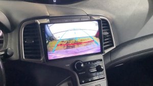 Подключение камеры заднего вида на Toyota Venza