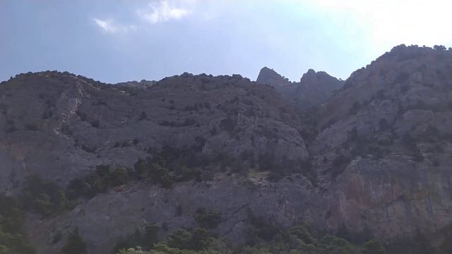 Обзор со скал на ур.Аязьма.Балаклава. смотреть онлайн