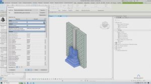 Autodesk Revit: Отдельный фундамент (принцип работы)