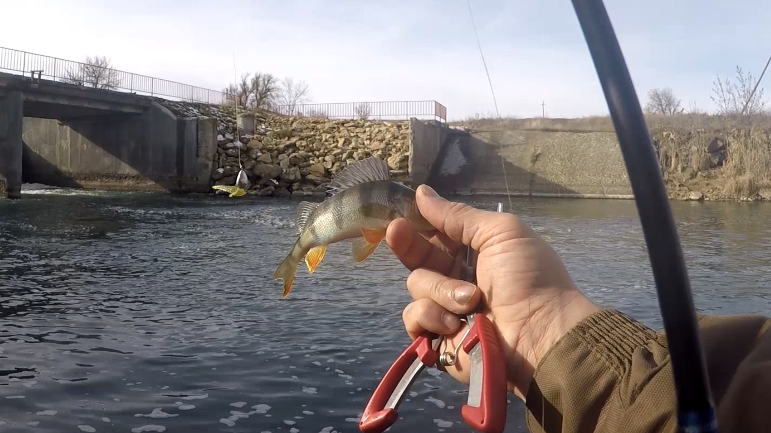 Рыбалка🎣,окунь 🐟клюет только на свинцовую пломбу!!!