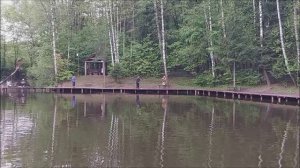 Поимки и сходы форели на спорт-зоне. Клёвое место, Лосиный остров.