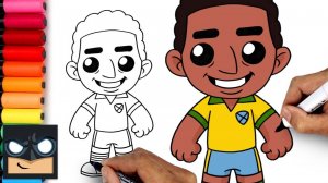 Как нарисовать ПЕЛЕ (БЕЗ ЛИШНИХ СЛОВ)