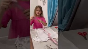 #юный мастер  дизайнер одежды Егель Ксюша МБДОУ ЦРР - "Д