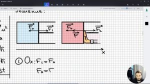 #2 МКТ и молекулярная физика. Газ изохорно нагревают под поршнем