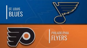01.12.2024  | Сент-Луис Блюз — Филадельфия Флайерз | St. Louis Blues — Philadelphia Flyers