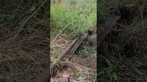 Как просто распилить рельсу в поле? Коп и заготовка ме?