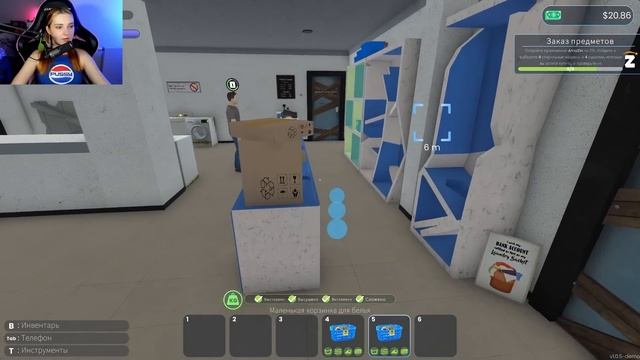 СТИРАЕМ ЧУЖОЕ БЕЛЬЕ в СИМУЛЯТОРЕ ПРАЧЕЧНОЙ ► Laundry Store S