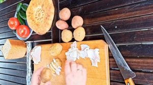 КАРТОШКА-ГАРМОШКА В УГЛЯХ