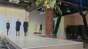 Зачетное дефиле в модельной школе / Стиль Коко Шанель ?