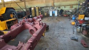 Собираем трактор с рамы Новый Кировец К-700