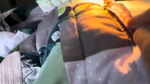 Швейный влог #7 / сшила одеяло из лоскутов Магнатекс