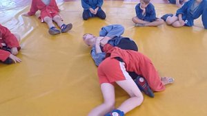 ковер тренировка по самбо Спортивный лагерь"Озёрный" 2