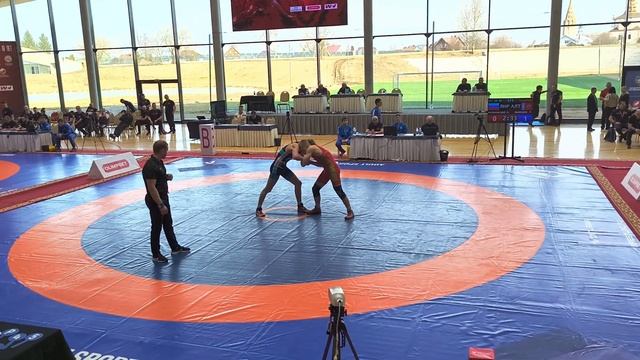 Калиновский Назар утешительная встреча в 80 кг ПР до 18 ?