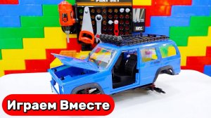 Машинки мультики 🛠️ Грузовик-спасатель: играем в ремонт машинок 🛠️ Видео для детей