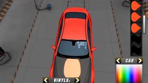 Делаем винил ANIME в кар паркинг