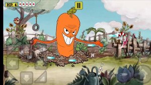 CupHead ПРОХОЖДЕНИЕ ПЕРВОГО БОССА