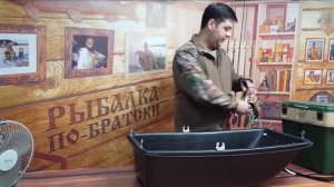 Обзор. Рыболовный ящик + санки.